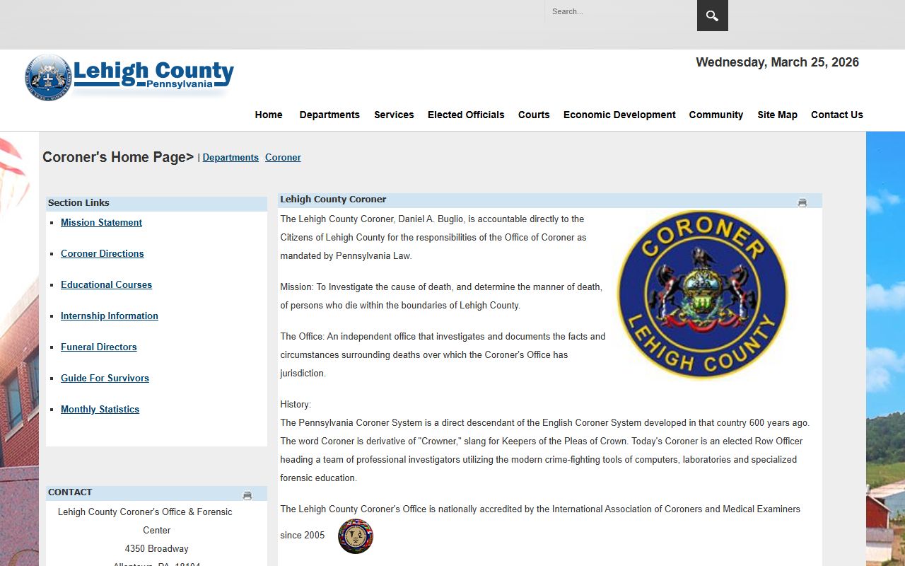 Lehigh County Coroner's Office